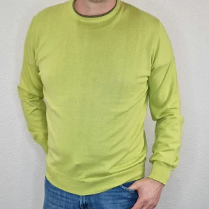 Pull UOMO HELIOS art.mare80 verde