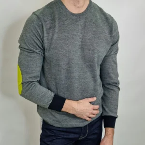 Pull uomo helios art.660 grigio