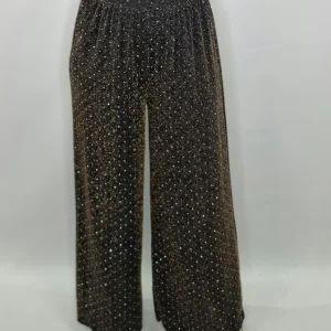 PANTALONE BRILLANTINI MORO