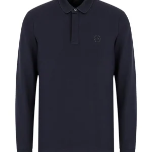 Polo Piqué 8nzf79 Navy