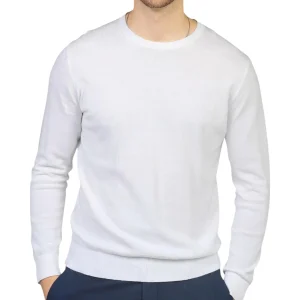 Maglione Girocollo Mk10001 Bianco