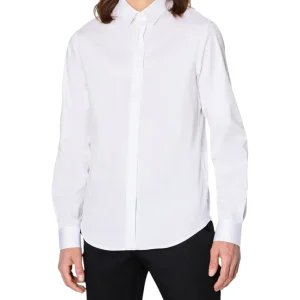 Camicia a Maniche Lunghe 8NZCBD White, White