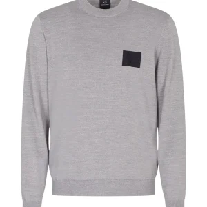 Maglione Girocollo XM001329 Light grey melange