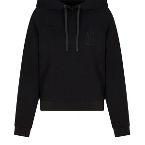 Felpa con Cappuccio XW000827 Black