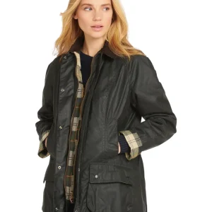 Giubbotto Beadnell Wax Jacket LWX0667 Sage