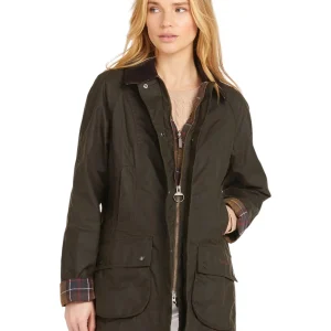 Giubbotto Classic Beadnell Wax Jacket LWX0668 Olive