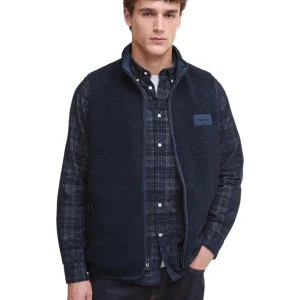 Smanicato Gilet Reversible Fleece Gilet MFL0212 Navy