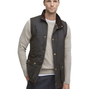 Smanicato Gilet Westmorland Wax MWX0723 Olive