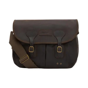 Borsello a Tracolla Wax Leather Tarras UBA0003 Olive