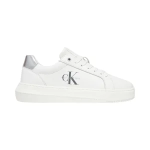 Sneakers Yw0yw01876 Bright White, Silver