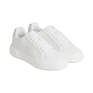 Sneakers Chunky Cupsole YW0YW01948 Bright White, Silver