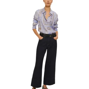 Camicia a Maniche Lunghe 2525116034200 BRUNICO Azzurro