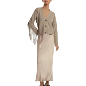 Cardigan 2525346091200 EBE Cammello