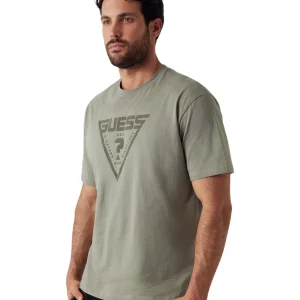 T-shirt a Maniche Corte Azha Z4BI02 Mossy green