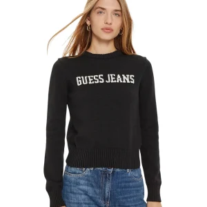 Maglione Girocollo W4BR10 Jet Black A996