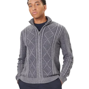 Maglione Collo Alto M5BR44 Marine Heather Multi