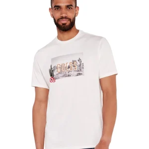 T-shirt a Maniche Corte Cactus Garden M5YI45 Salt white