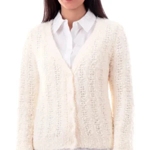 Cardigan Bea W5BR19 Dove white