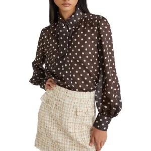 Camicia a Maniche Lunghe 2524116021200 DINDA Cioccolato