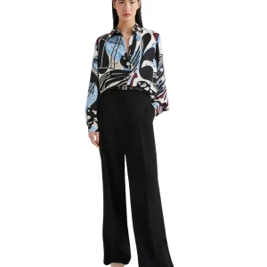 Camicia a Maniche Lunghe 2523116033200 SPINTA Bianco Lana