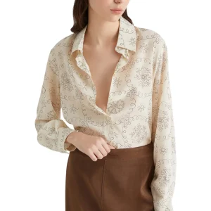 Camicia a Maniche Lunghe 2523116161200 TUNDRA Bianco Lana