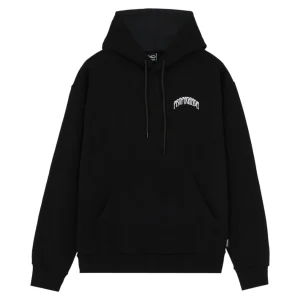 Felpa Pullover con Cappuccio Triangle Web 25FWPRFE484 Nero