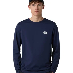 T-shirt a Maniche Lunghe Simple Dome NF0A87QN Blu