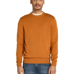 Maglione Girocollo Williams River TB0A2BMM Leather Brown