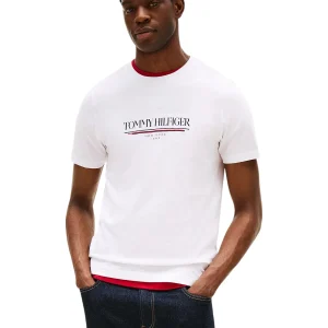 T-shirt a Maniche Corte Brand Love Hilfiger MW0MW40324 White