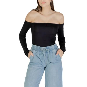 T-shirt a Maniche Lunghe Tjw Slim Essential B DW0DW20919 Black