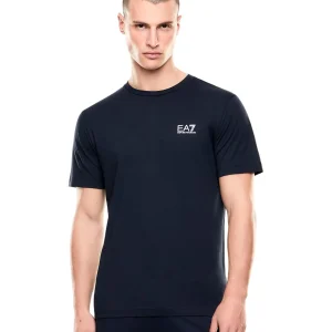T-shirt a Maniche Corte 8NPT25 Armani Blue