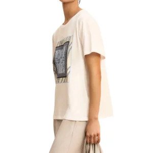 T-shirt a Maniche Corte 2615971051200 EMMRACCONTO Blu