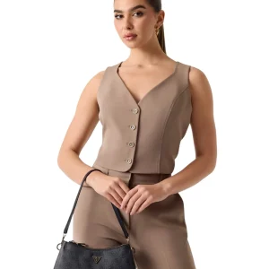 Borsa a Spalla Noelle Ii 3 Comp Shldr Xbody HWBG96 Coal Logo