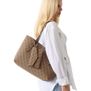 Borsa a Spalla Brenton Tote HWLG96 Latte Logo