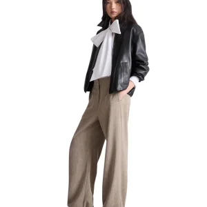 Giacca in Pelle 2614441011200 MLIORDINE Nero