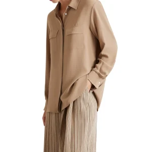 Camicia a Maniche Lunghe 2613111051200 MLLFEBE Naturale