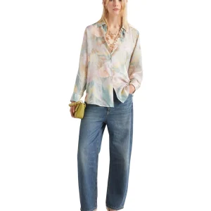 Camicia a Maniche Lunghe 2613111104200 MLSANGIO Azzurro