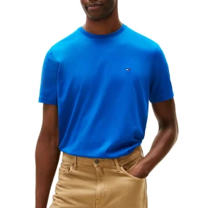 T-shirt a Maniche Corte Ess Seasonal Reg Fit MW0MW39995 Vibrant Indigo