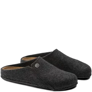 Pantofola Birkenstock Zermatt Feltro Di Lana Anthracite