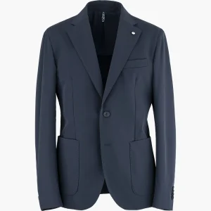 Abito LBM Sam Active Travel in Tessuto Tecnico Stretch Blu Navy