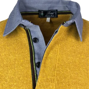 POLO  IN COSTA Senape  Oxford Jeans