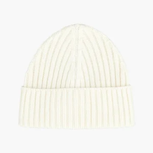 Cuffia KANGRA in Puro Cashmere Costa Inglese Panna