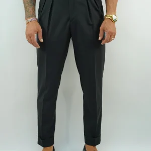 Gurkha Con Passanti - Fondo 17/20cm | Nero Corvino