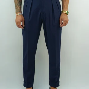 Gurkha Con Passanti - Fondo 17/20cm | Blu Oltremare