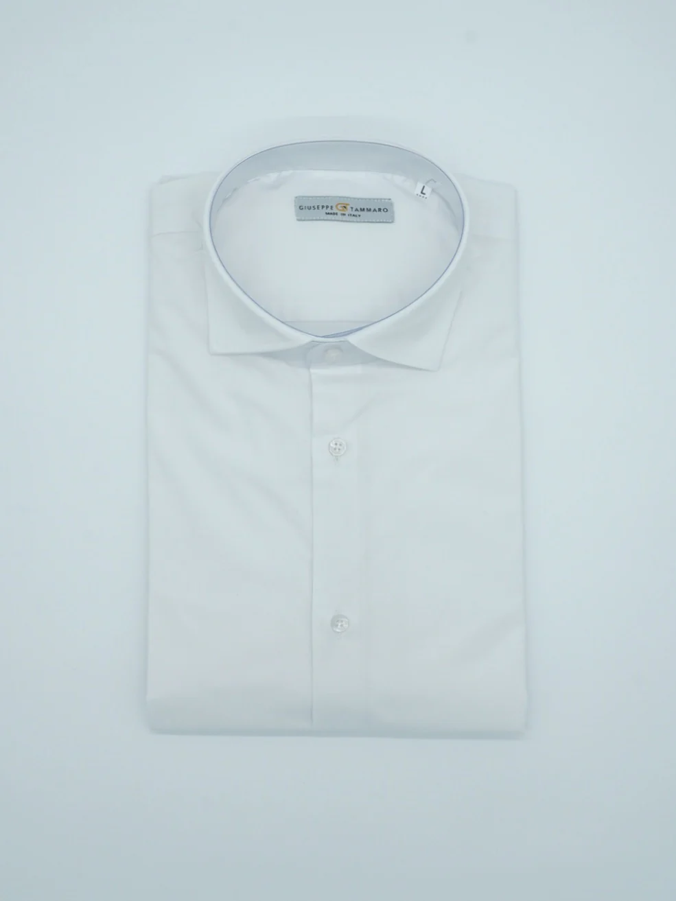 Camicia collo francese bianca - immagine 9
