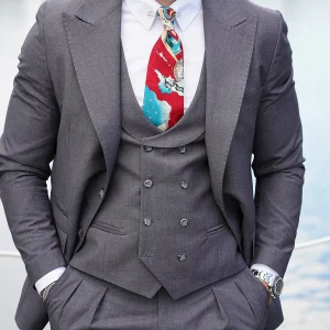 Abito 3 Pezzi - Linea Harmonious | Grigio