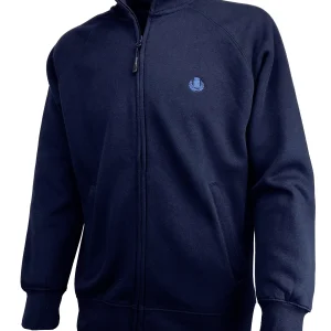 Felpa Blu Navy con Zip