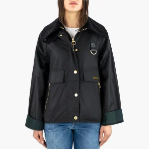 Giacca Cerata BARBOUR Catton Wax Black