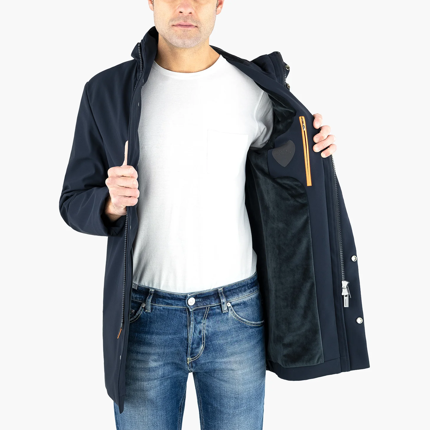 Giaccone RRD Winter Thermo Jkt Blue Black - immagine 3