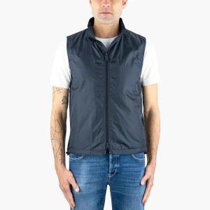 Gilet ASPESI Vernes in Nylon Blu Navy